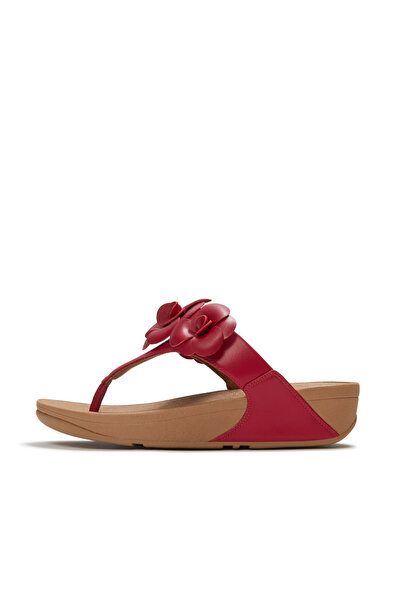 Fitflop صندل نسائي من لولو بتصميم زهرة وحزام للقدم