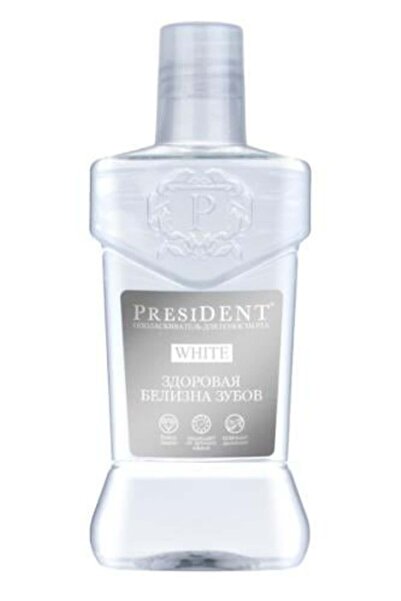 President غسول فم أبيض 250 مل