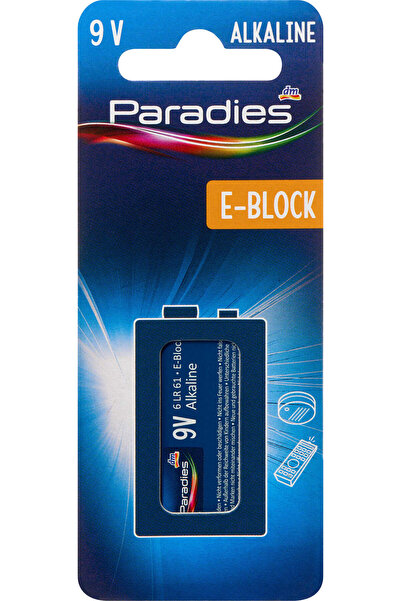 OEM Battery 9V E-Block 6LR61, 1 pc
