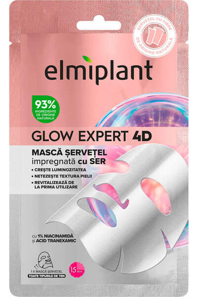 OEM Mască servetel de față cu niacinamidă, 1 buc