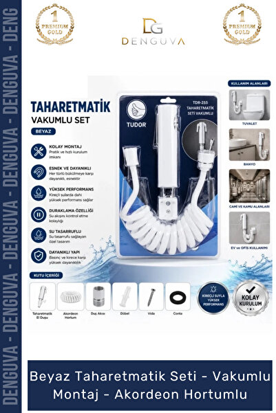 Denguva # Taharetmatik White Taharetmatik Set Hygienic Durable Economical Vac...