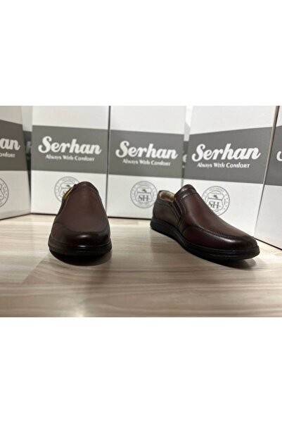 Serhan Ayakkabı Serhan 434-2 Genuine Leather Casual Comfortable Men's Shoes