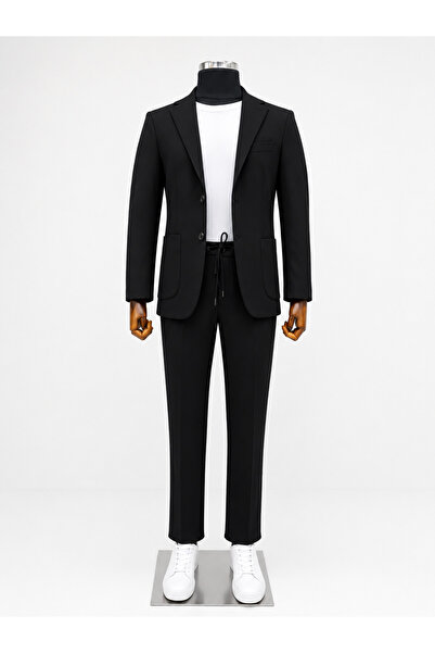 Generic Brand Italian Cut Sports Suit Sportswear Jogger Suit Jacquard Fabric