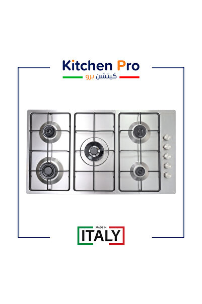 Dec Kitchenpro Kitchen Pro Italian Built-In 5 Burner Gas Hob 304 Stainless St...