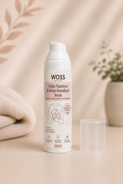 Woss GÖGÜS TOPARLAYICI HACİM DESTEKLEYİCİ JEL SERUM 50 ML