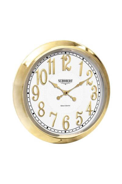 Generic Metal Big Wall Clock 5124GN 50cm, Non Ticking, Battery Operated Quart...
