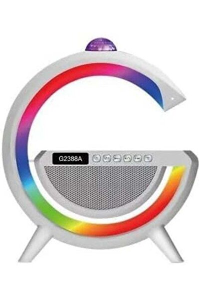 HXD Zoomlion G2388A Bluetooth Speaker with Wireless Charger – RGB Table Lamp,...