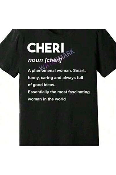 9TAY تي شيرت رجالي مضحك بأكمام قصيرة ورسومات من Cheri Name 608605