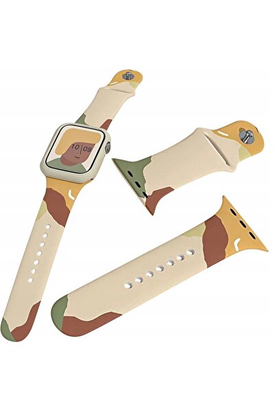 Hurtel Curea Moro din silicon pentru Apple Watch 9 8 7 6 SE 5 4 3 2
