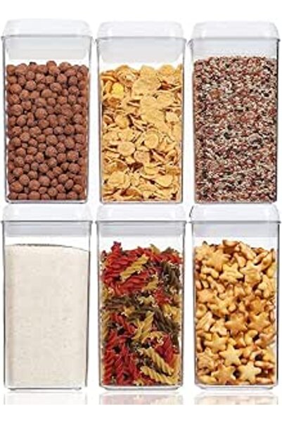 OYDAS Airtight Food Storage Container with Lock Lids，Cereal & Dry Storage Jar...