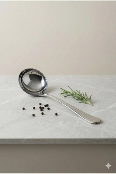 STEPORAX Professional Kitchen Series Stainless Steel Soup Ladle