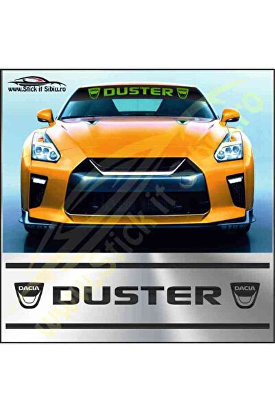 StickITsibiu Duster Σκίαστρο - Αυτοκόλλητα Αυτοκινήτου |   Ανθεκτικό στο νερό...