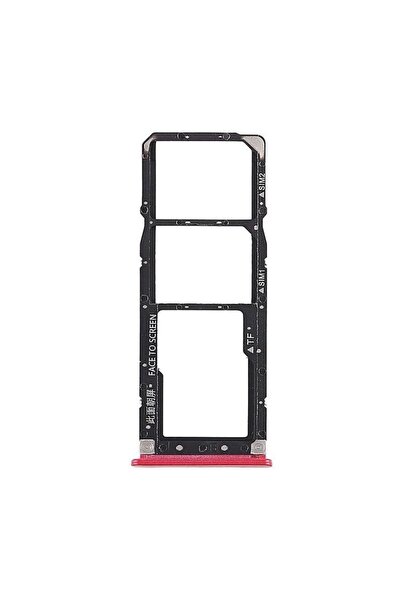 OEM Βάση Κάρτας SIM Xiaomi Redmi Note 6 Pro Κόκκινο