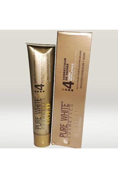 Pure White Cosmetics Pure White Gold Glowing 4 Crème Correcteur de Taches - 40g