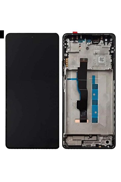 Xiaomi Γνήσια Οθόνη Και Μηχανισμός Αφής Με Πλαίσιο Μαύρο Redmi Note 13 5G (Se...