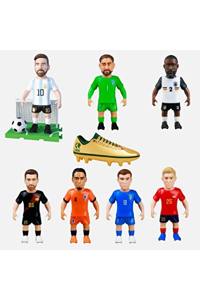 GIOCHI PREZIOSI Figurină de fotbal Super Goal Cupa Mondială Gold Ice Blind Bo...