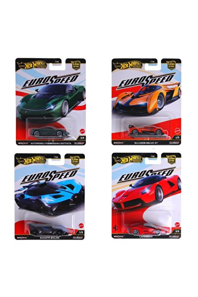 mattel Hot Wheels EuroSpeed Colecția Premium de Mașini de Curse