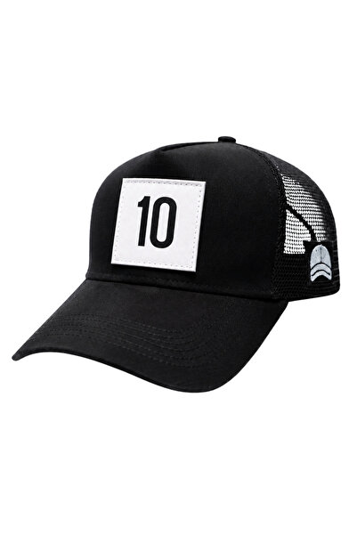 all hats قبعة بيسبول شبكية بتفاصيل مكونة من 10 قطع