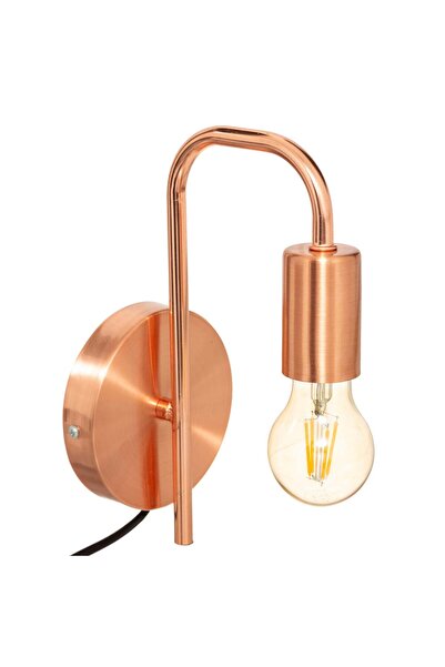 Atmosphera Aplică de perete "Keli" - Cupru, D.12 cm