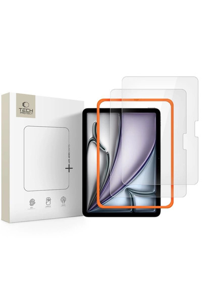 Tech-Protect Sticlă securizată Easy Set+ Pachet de 2 pentru iPad Air 11 2024 ...