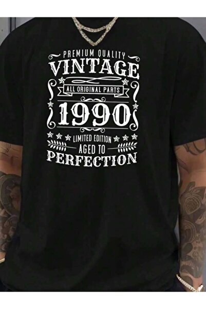 4CR New Stylish Retro Letter-Printed Comfortable Sports T-Shirt-Cool, Fashion...