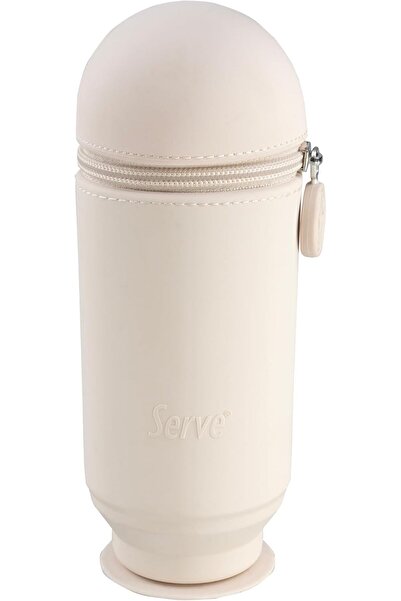 Serve Hoopup Kalem Çantası Fildişi