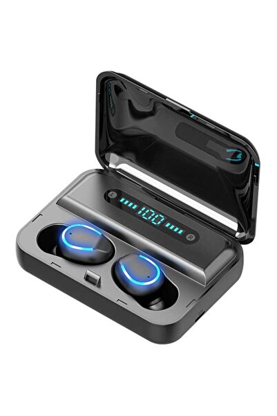 CrabTECH Casti Audio In-Ear F9 True Wireless Bluetooth 5.1 Impermeabil Displa...