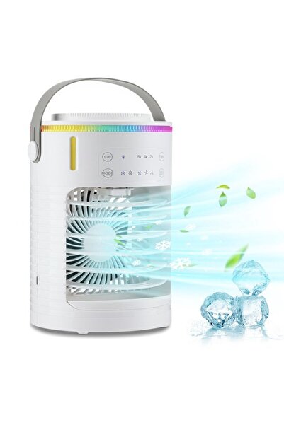 Morvena Picks Mini ventilator de răcire pentru aer condiționat - Evaporator c...