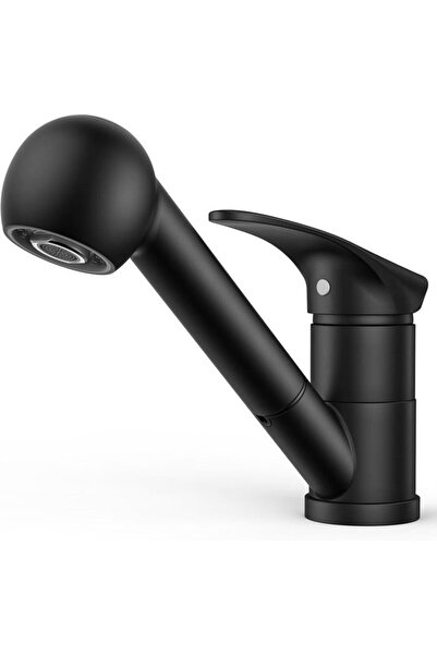 STARSTAR Black kitchen faucet, kitchen mixer faucet with stainless steel hand...