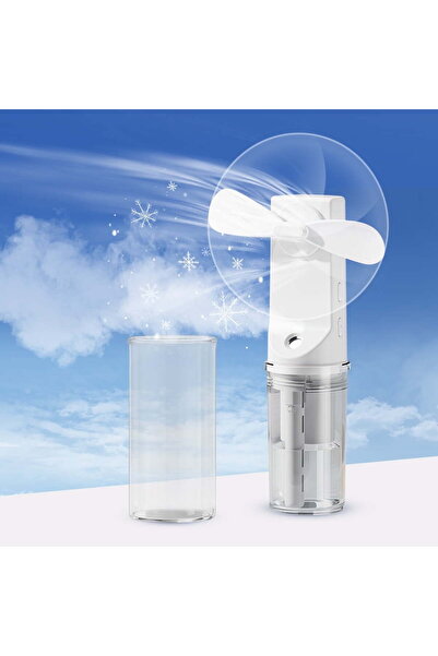 STARSTAR Portable misting fan, handheld fan with water mist, personal mini tr...