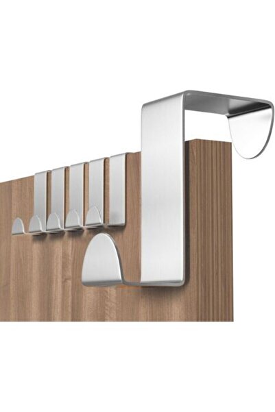 STARSTAR Behind - the - door hooks, 6 - pc stainless steel coat rack set, for...