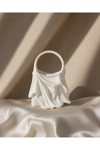 Esta 3D Esta3D Beyaz Gelin El Çantası – Özel Tasarım Abiye, Nikah ve Düğün Ça...