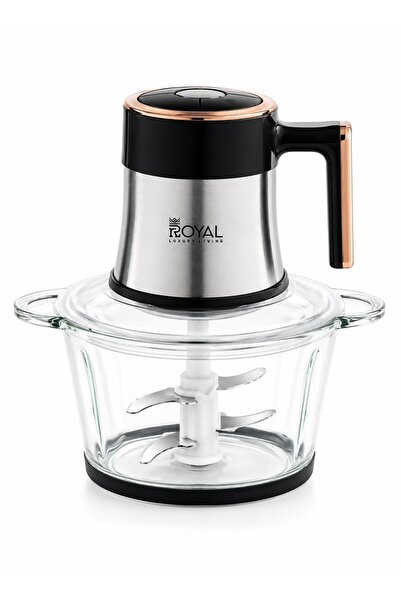 Royal Appliances Royal 3L Electric Food Chopper & Blender, 400W Motor, 4 Stai...