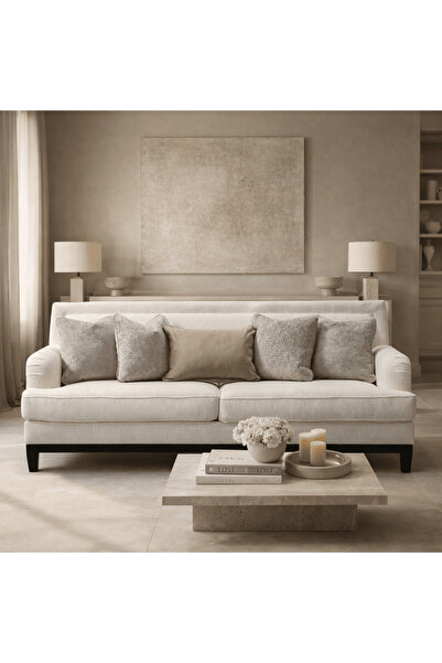 Roots Furniture أريكة رومانية بيج اللون