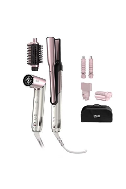Shark Glam 5 Başlıklı Düz,Dalgalı ve Bukleli Çok Amaçlı Saç Şekillendirici - ...