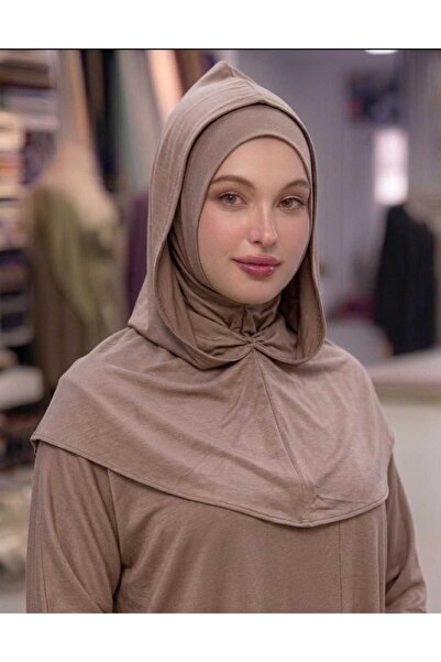 SAMARA SCARF KAPÜŞONLU HİJAB SANDY