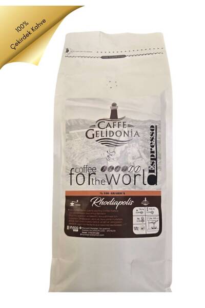 RHODİAPOLİS ESPRESSO ÇEKİRDEK KAHVE 1000 GR (%100 ARABİCA)