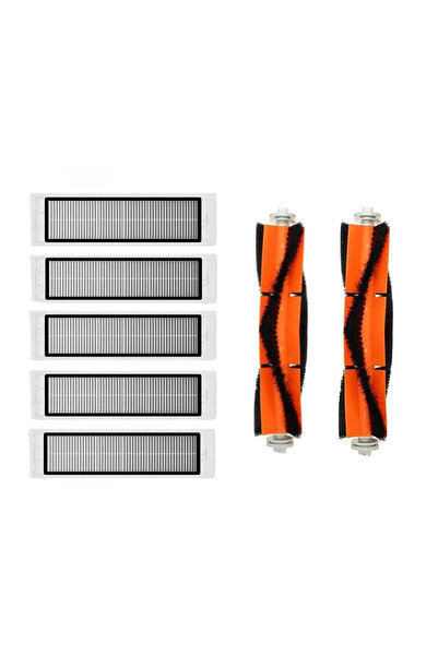 LİN GRUP Set de 7 piese de schimb compatibile cu aspiratorul robot Xiaomi Vac...