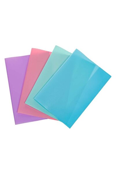 Jumbo Set de coperți de caiet A4 în culori pastelate - 4 bucăți