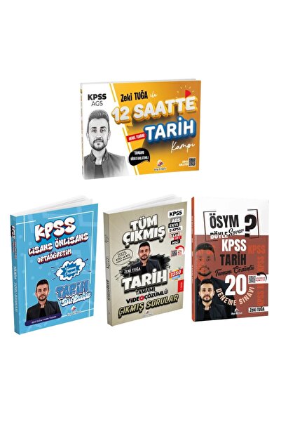Dizgi Kitap 2026 KPSS Zeki Tuğa ile Tamamı Video Anlatımlı 12 Saatte Tarih Te...