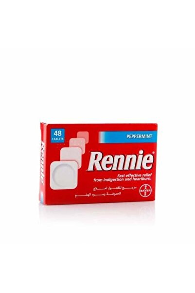 RENNIE أقراص سريعة المفعول لتخفيف الحموضة - 48 قرصًا