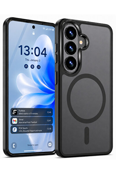 Kipcase Samsung Galaxy A24 Uyumlu Kılıf Kablosuz Magsafe Şarj Destekli Kamera...