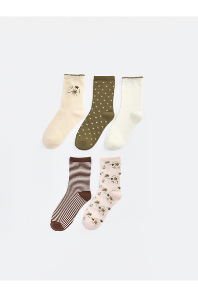 LC Waikiki Embroidered Women's Socks from Uzg Store for Style Enthusiasts, Pa...