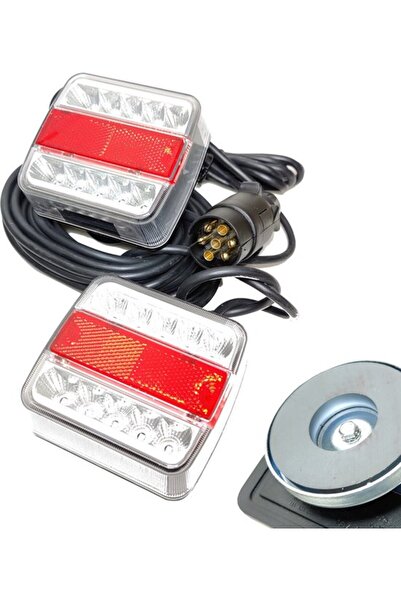 STARSTAR 14 LED Magnetic Lighting Set for Trailer or Bike Carrier with 12M Cable