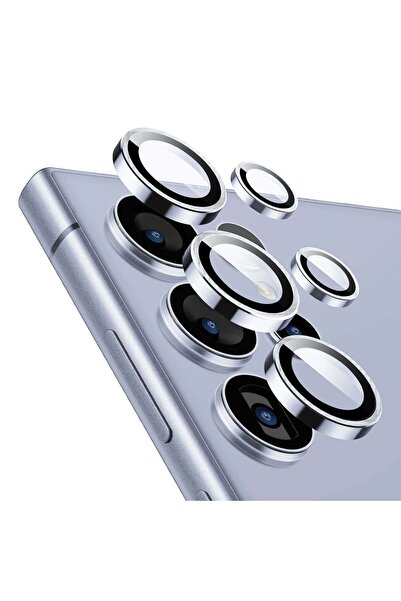 OEM Case compatible with Galaxy S24 Ultra, Transparent, tempered glass, metal...