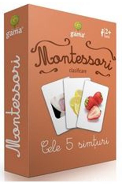 Gama Montessori. Clasificare: Cele 5 simturi