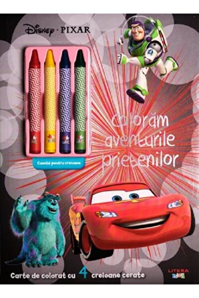 Litera Disney Pixar. Coloram aventurile prietenilor