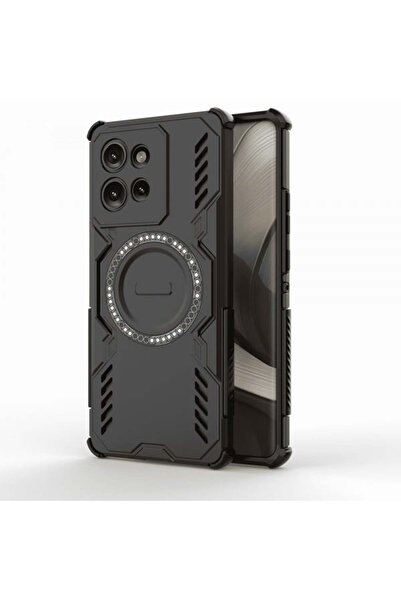 Techsuit MagSafe Case for Motorola Edge 50, Techsuit, ArmorMag, Black