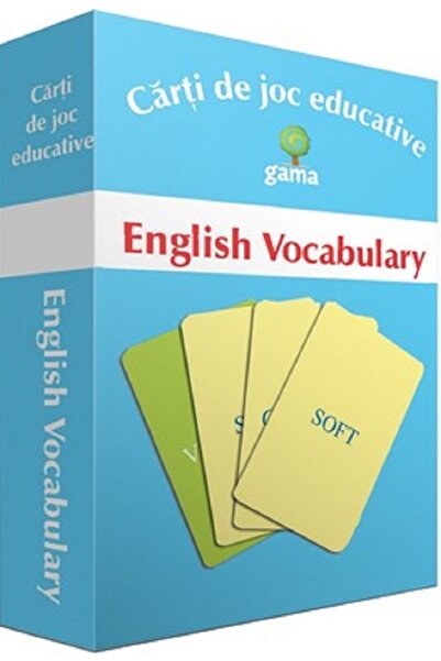 Gama English Vocabulary - Carti de joc educative