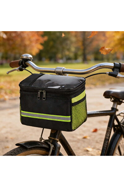 STARSTAR Waterproof Front Bicycle Handlebar & Top Tube Bag with Phone Holder ...